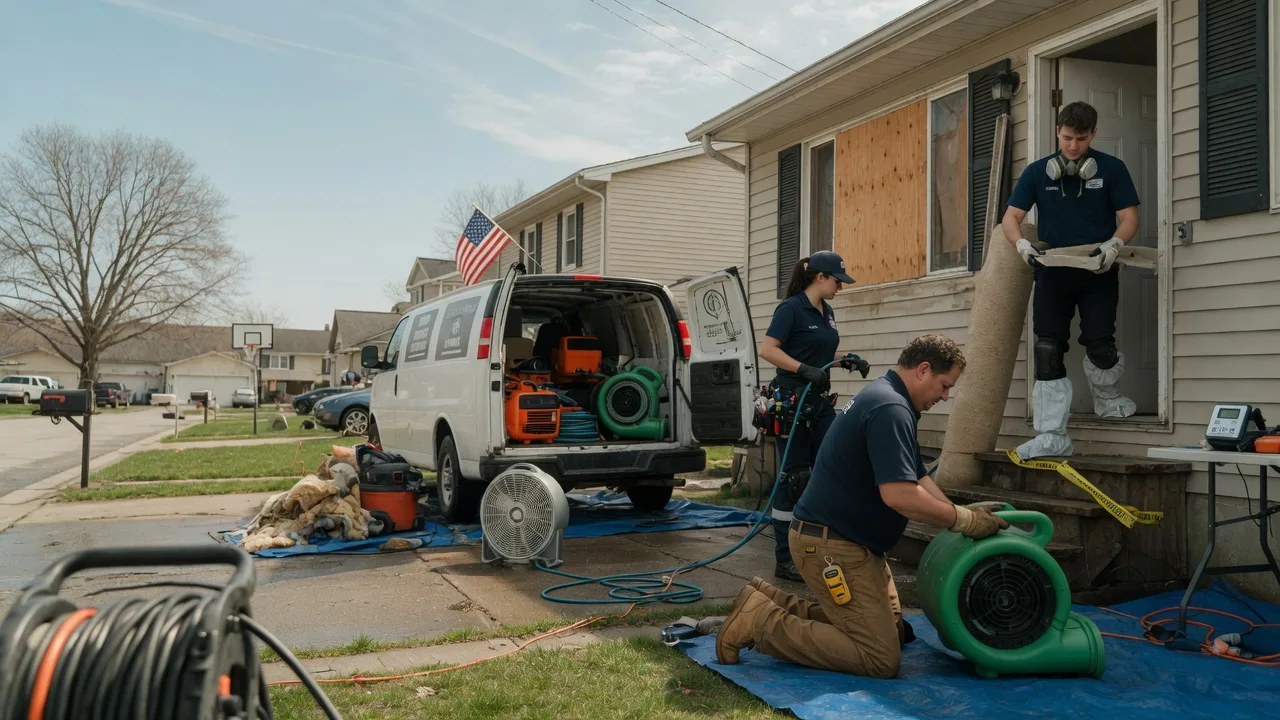 Water Damage Restoration in Lyons, OH near me